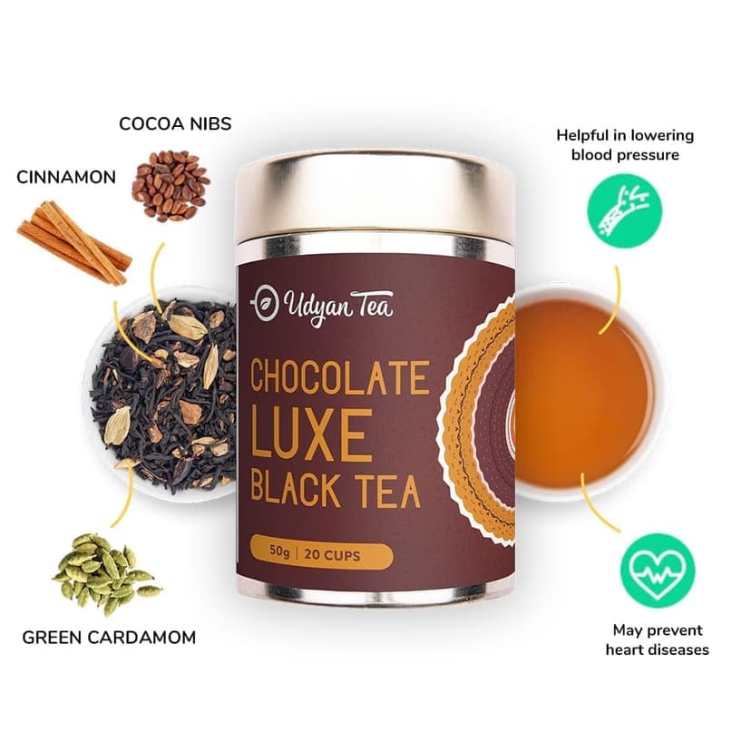 Udyan Tea WFH Essentials Tea Combo 50 g Each (Pack of 3)| Energizing & Rejuvenating Tea| 100% Natural Loose Leaf Tea view 2