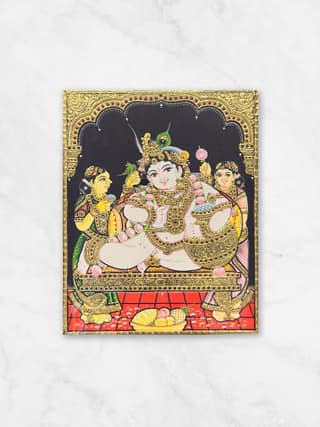 Navaneedha Krishnar - Without Frame 15 x 12