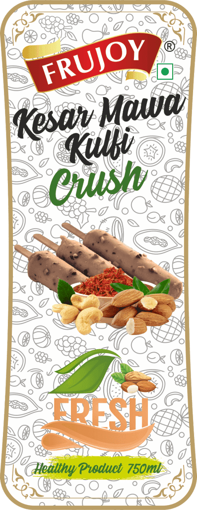 Frujoy Kesar Mawa Kulfi Crush 750ml | For Fruit Mocktail | Cocktail | Cake | Baking Essentials | Juices | Beverages view 2