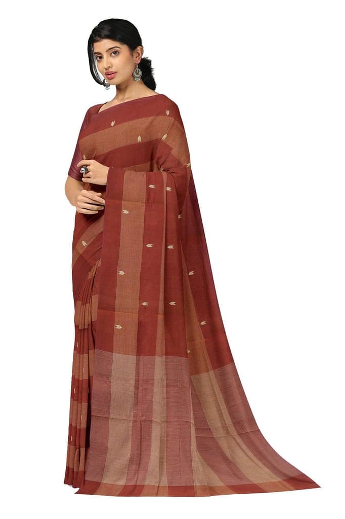 APCO Handloom (A Andhra Pradesh Govt Emporium)- Women's Traditional Pure Handloom Rajahmundry/Angara Cotton Saree | ACS0002 view 2