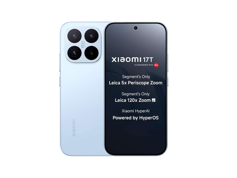 Xiaomi 17T Smartphone, 12GB RAM, 512GB Storage - Blue