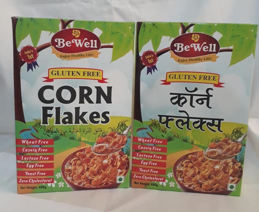 Bewell Gluten Free Corn Flakes 2x400g