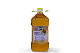 Satvi Cold Pressed Sunflower Oil (5 Litre) | Natural & Nutritious | Everyday Cooking