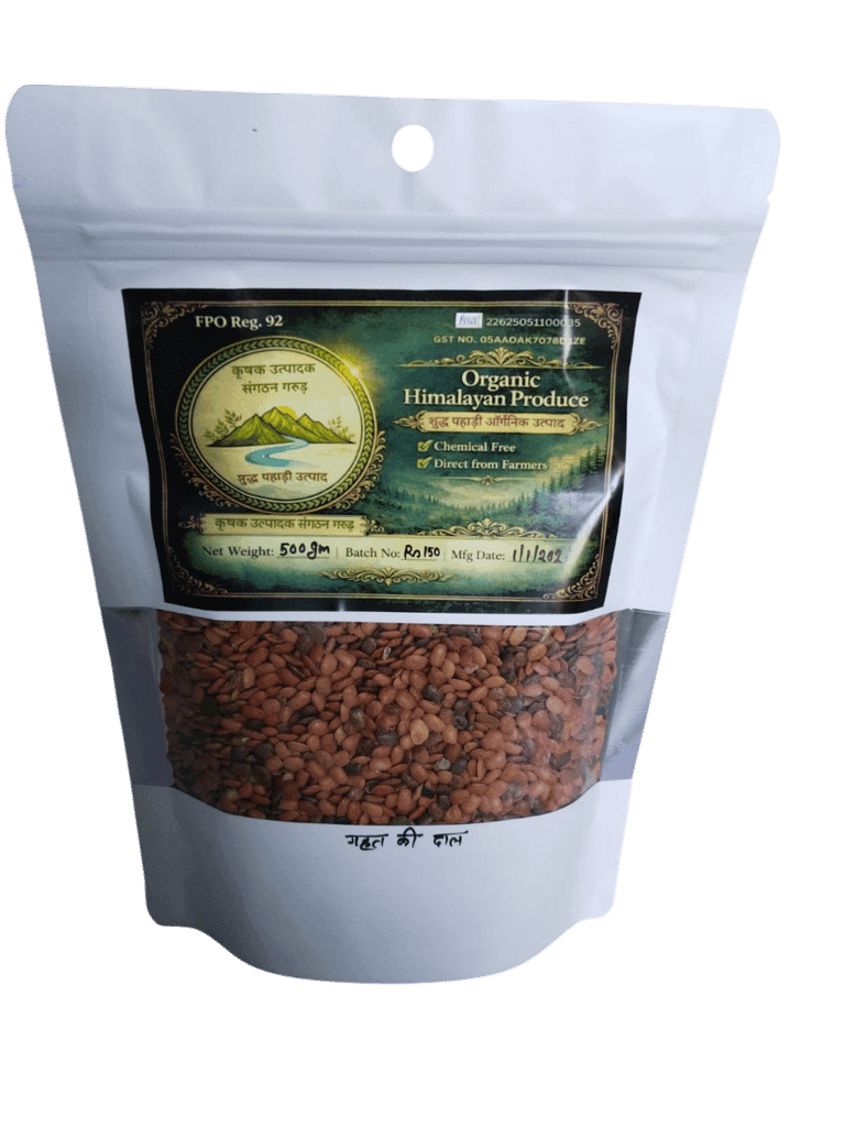 Organic Himalayan Produce Gahat Ki Dal, Chemical-Free, 500gm view 2
