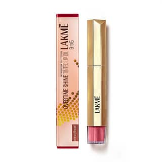 LAKM 9to5 Overtime Shine Tinted Lip Oil - Frosted Pink 5.3ml LAKM 9to5 Overtime Shine Tinted Lip Oil - Frosted Pink 5.3ml - Frosted Pink / 5.3 ml (Pack of 1)