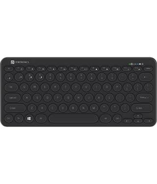 Portronics - Black Wireless Desktop Keyboard