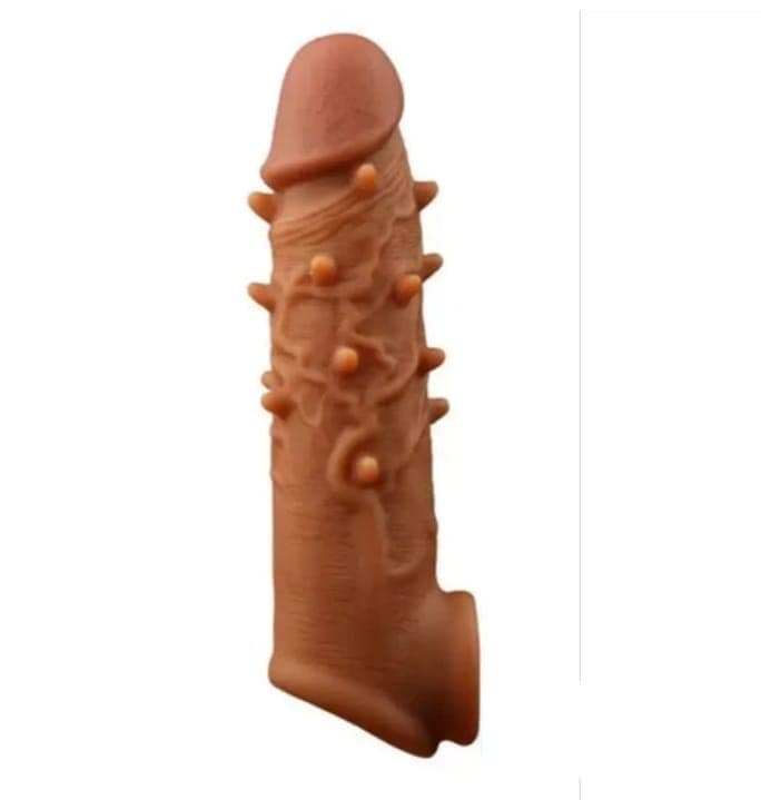 infinity love 6 inch dotted The Night Care Dragon Reusable Condom view 2