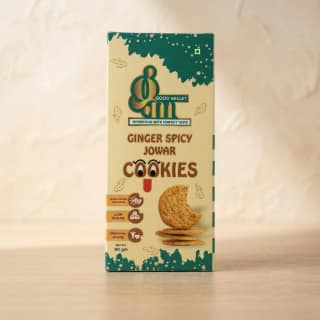 Success Arrow Ginger Spicy Jowar Millet Cookies Healthy Snack 90 g