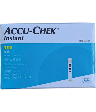 Accu-Chek Instant Test Strips 100 Count (Multicolor)