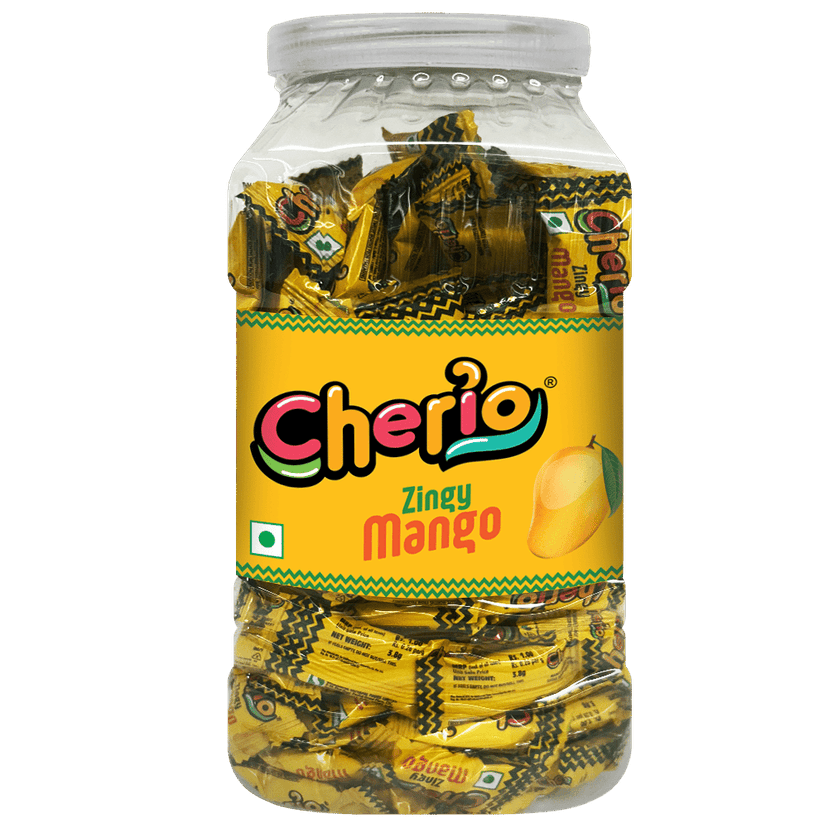 Cherio Candy Jar || Mango Candy || 205 Pieces || 779 Grams