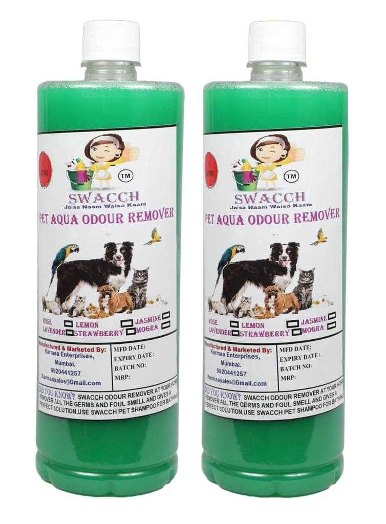 Swacch PET Aqua Odour Remover (1 Litre) (Pack of 2) Jasmine view 2