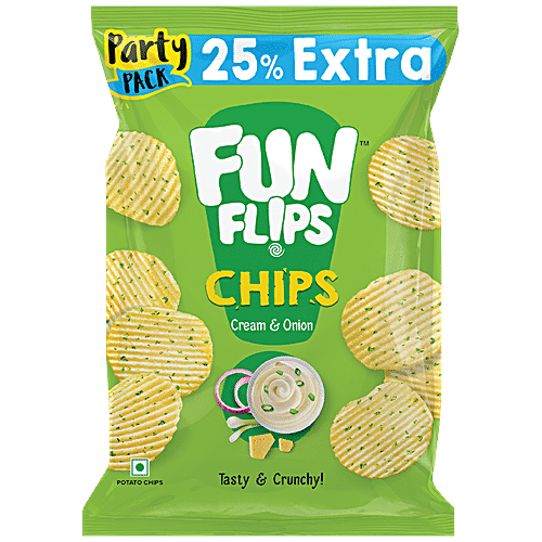Fun Flips Chips Cream Onion 45gm/55gm