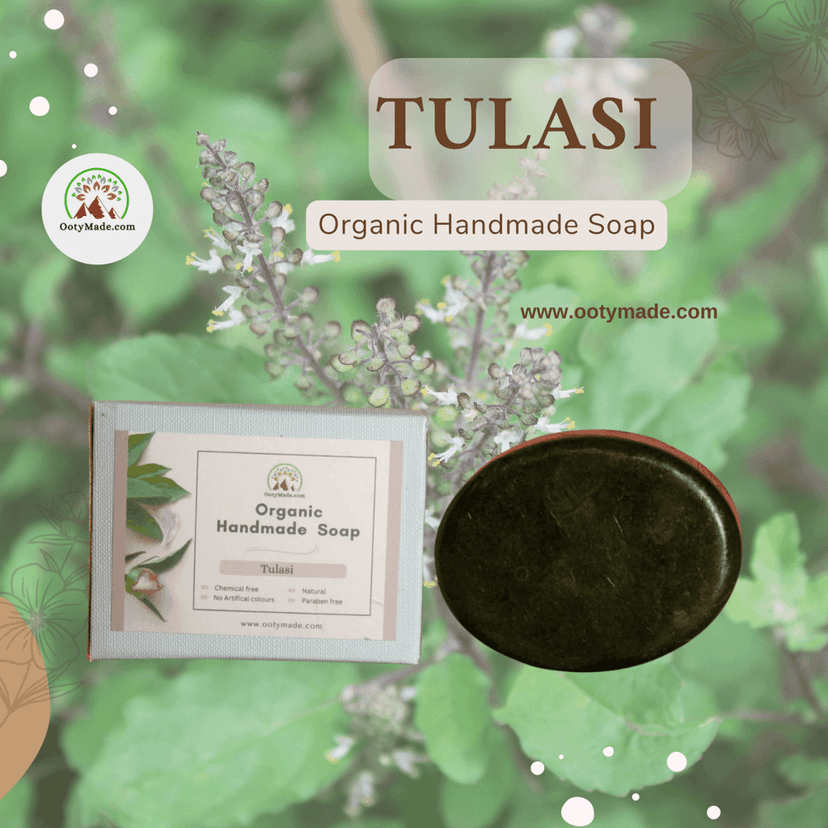 Tulasi Natural Handmade Soap: Embrace Pure Luxury with Organic Bliss view 2