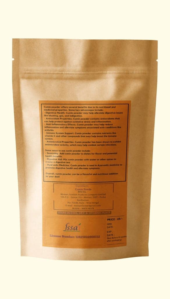 Cumin powder view 2