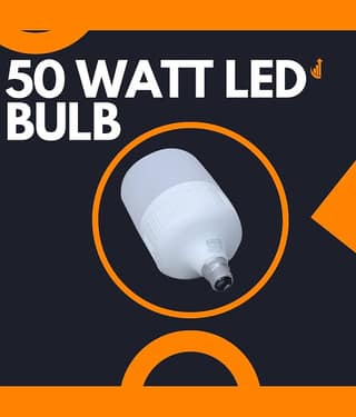 Brite 50W Cool Day Light LED Bulb ( Single Pack )