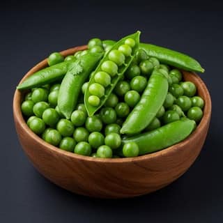 Plain green peas