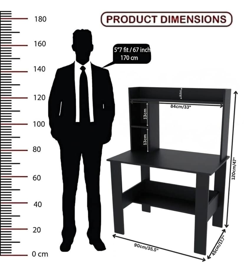 Spydercraft Multipurpose Daisy Study Table| Do-It- Yourself| Study Table view 2