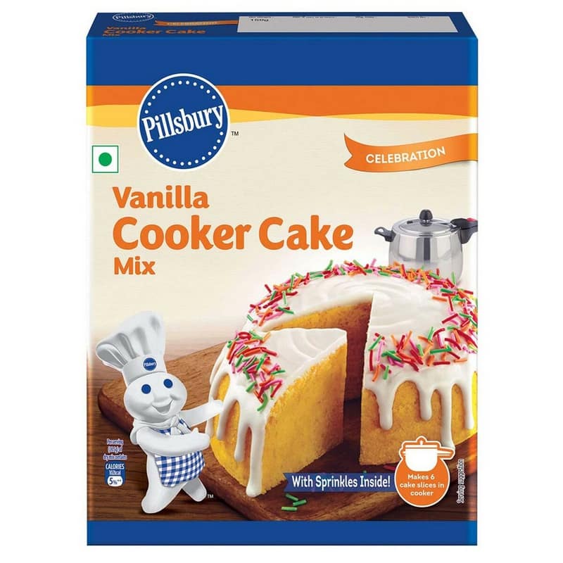 Pillsbury Vanilla Cooker Cake Mix, 159 gm