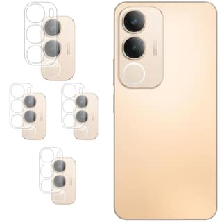 ISAAK Back Camera Lens Protector compatible for Vivo Y29 5G (Pack of 4)