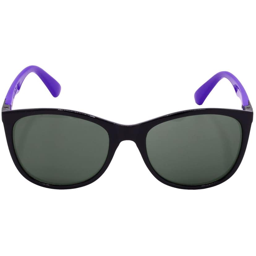 Hrinkar Green Cat-eye Sunglasses Brands Black, Violet Frame Goggles for Women - HRS-BT-06-BK-VLT-GRN view 2
