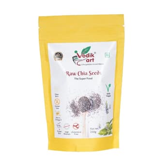 Organic Chia Seeds - Gluten Free, Vegan, Omega
