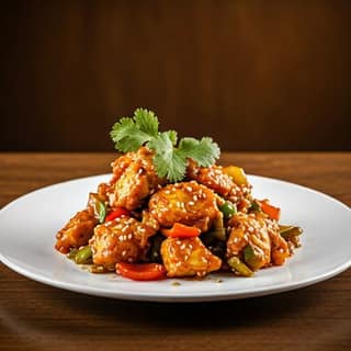 Chicken Schezwan Manchurian