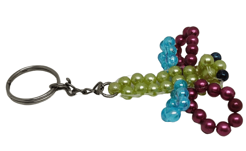 Butterfiy key chain001 view 2
