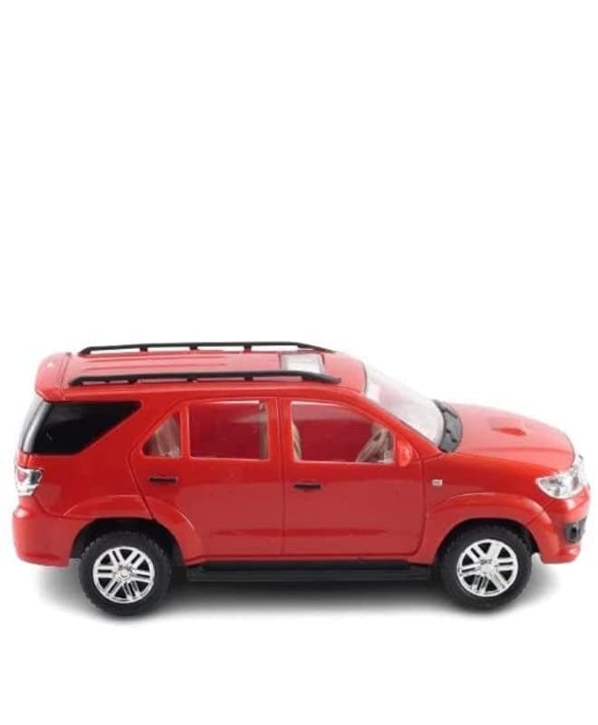 Pull Back Plastic Fortuner Car Toys|Wonderfull Design & Bold Look|Excellent Body|Perfect for Kids Fun (Pack of 1, Multicolor) view 2