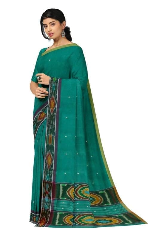 APCO Handloom (A Andhra Pradesh Govt Emporium)- Women's Traditional Pure Handloom Dulla Cotton Saree | DL0072 view 2