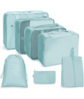 ItsApna Blue luggage Organizer