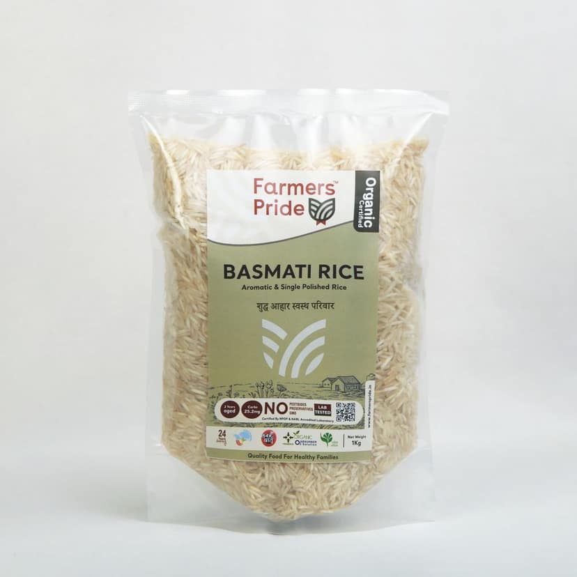 Organic Basmati Rice (Scented)