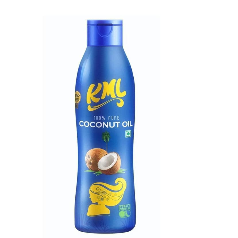 KML 100% Pure Coconut Hair Oil (250 ml), Pack Of 3 view 2