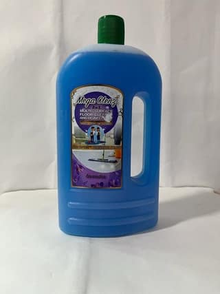 Floor Cleaner-(Mega Clenz 1 L-Lavender) | Surface & Floor Cleaner Liquid | Suitable for All types Floor & Surfaces Cleaner | Kills 99.9% Germs| Alcohol Free