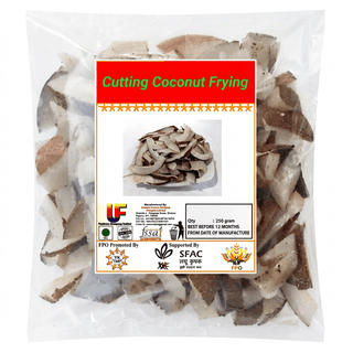 Cutting Coconut Frying