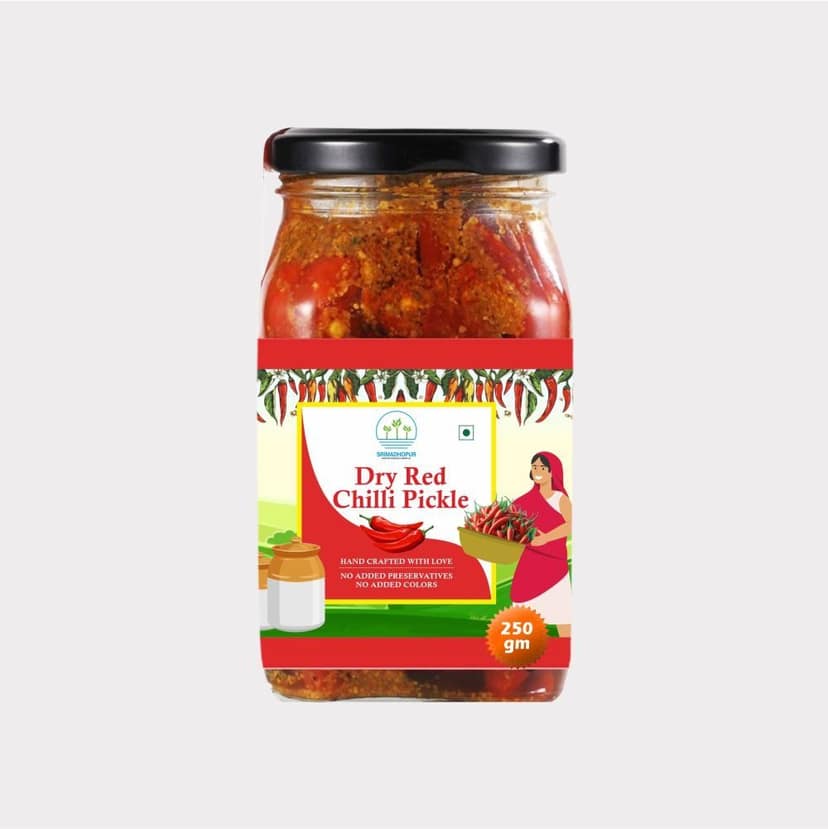 Red Chilli Pickle (250 gm)