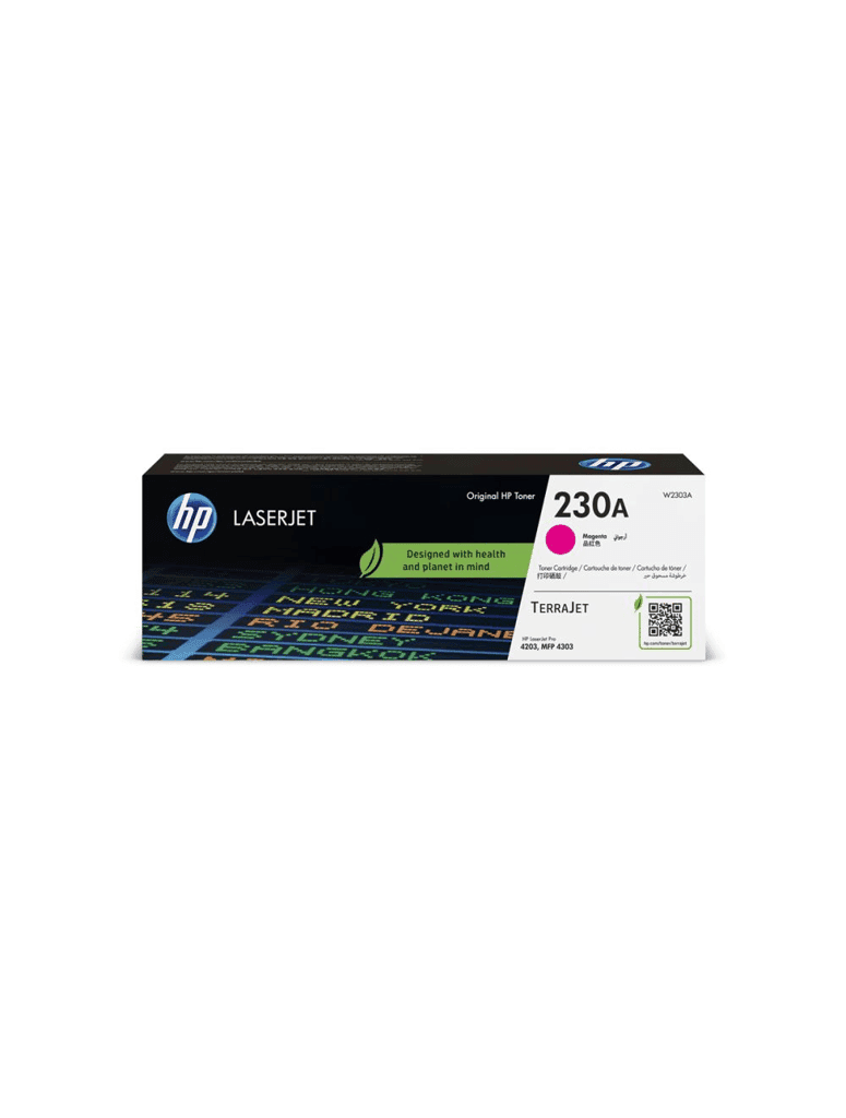 HP 230A Magenta Original LaserJet Toner Cartridge (W2300A) | For HP Color LaserJet Pro 4201, 4203, MFP 4301, 4303 Series view 2