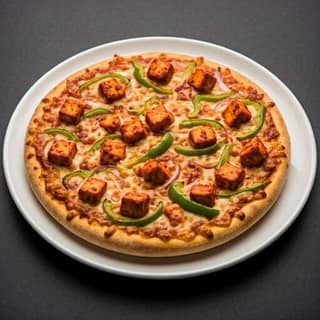 Spicy Paneer Pizza (8 inch)