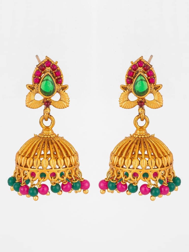 Morison Golden Dangle Earrings Effortless Charm and Timeless Grace view 2