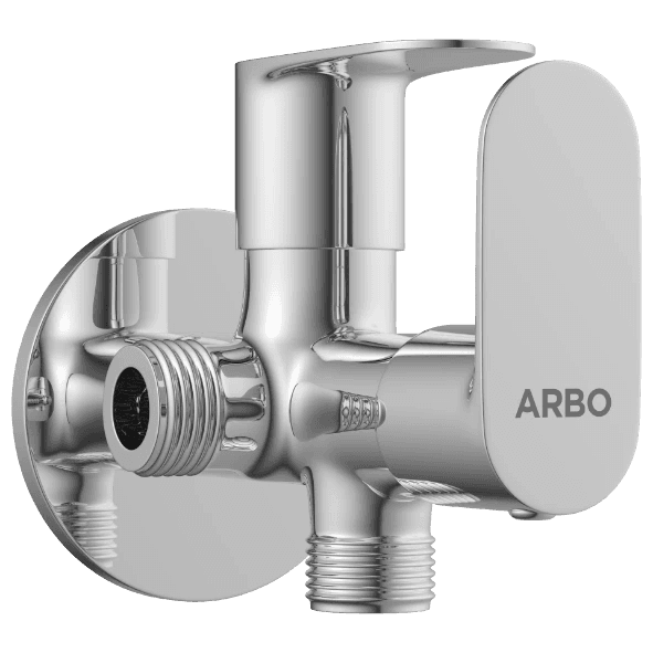 SL-2607 2 Way Angle Valve With Wall Flange view 2