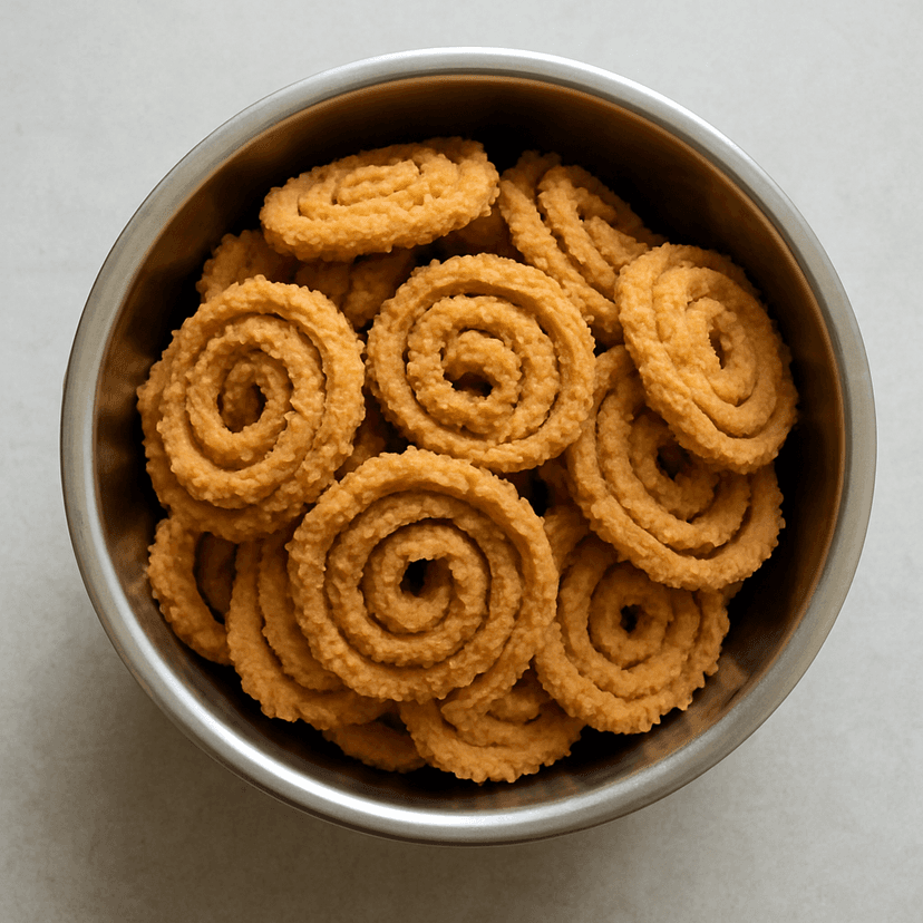 Geeta Market's chekkalu - traditional indian snack view 2