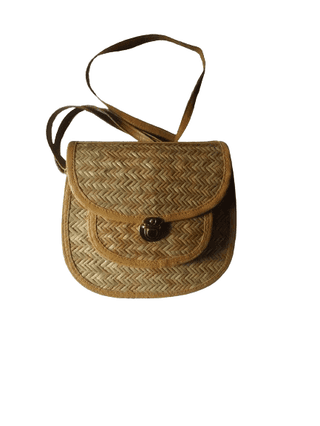 Sitalpati Woven Brown Homemade Sling Bag