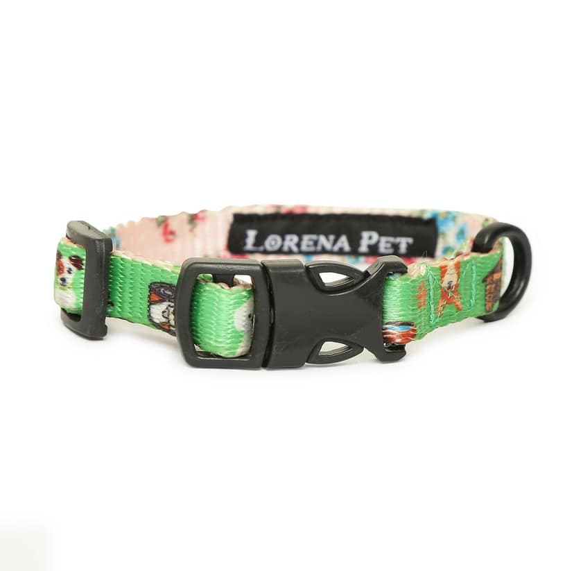 Fashion Nylon Printed Dog Collar For Puppy, Rabbit & Cat