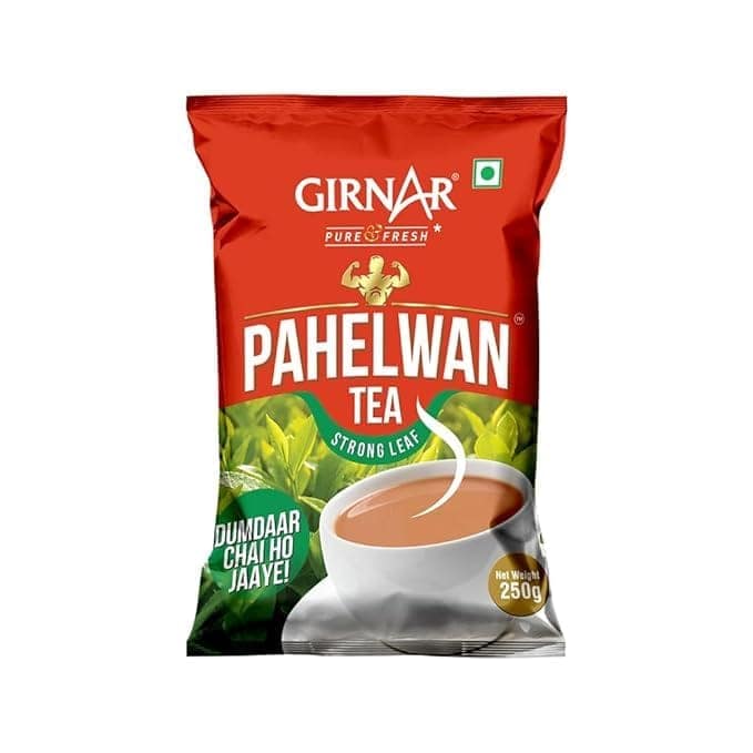 Girnar Pahelwan CTC Tea | Strong Tea Leaves | 250 Gm Each | Pack of 4 | 1 Kg view 2