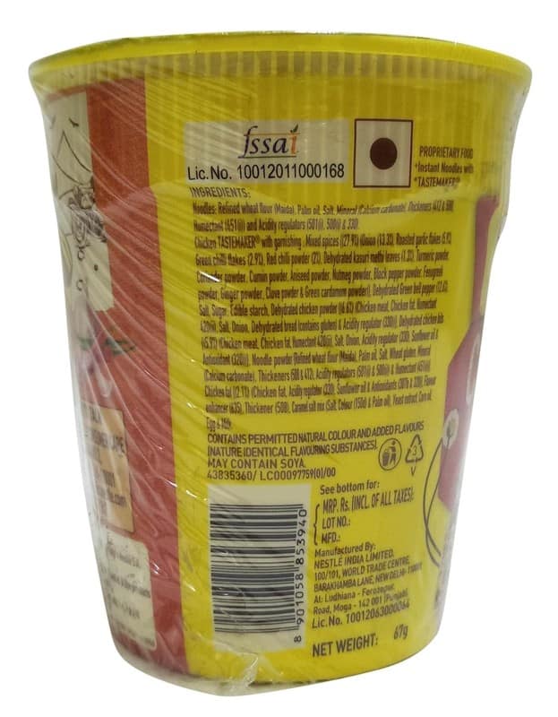 Maggi Cuppa Non Vegetarian Noodles - Chicken, 67 G Cup view 2