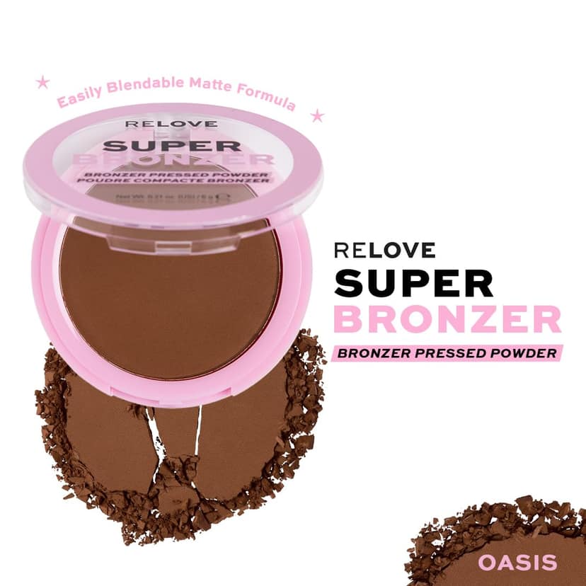 Revolution Relove Super Bronzer Oasis Revolution Relove Super Bronzer Oasis - Oasis Brown / 6 g (Pack of 1) view 2