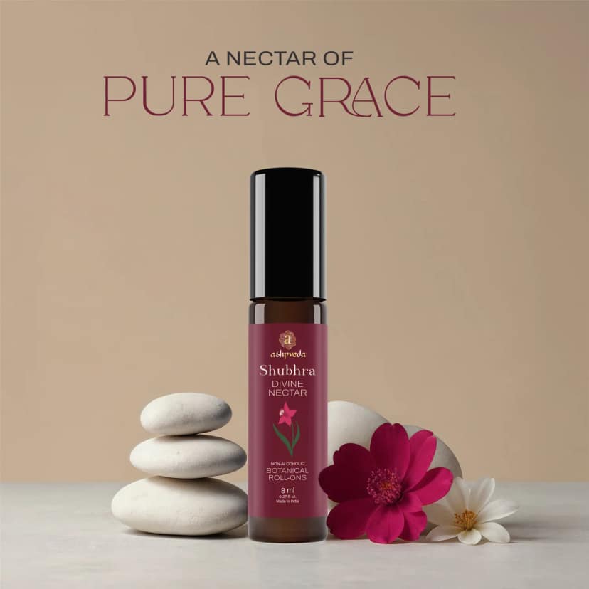 Ashpveda Shubhra Divine Nectar Natural Roll-On Attar view 2