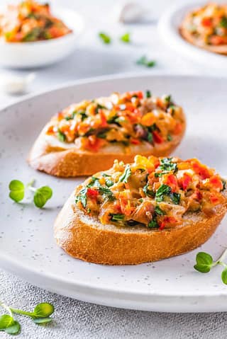Chicken bruchetta