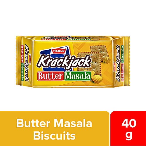 Parle Krackjack Biscuits - Butter Masala, 40 g