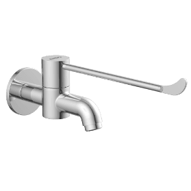 MD-5403 Long Nose Bib Tap With Wall Flange