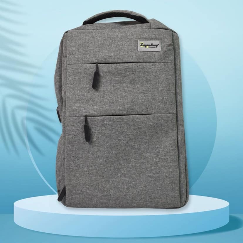 Laptop Backpack / Office Bag / School Bag / College Bag / Business Bag / Travel Backpack (1 Pc / Shoulder Belt / Strap Not Included)
